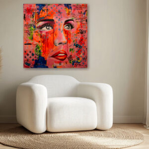 THE REAL - Original 100x100 cm