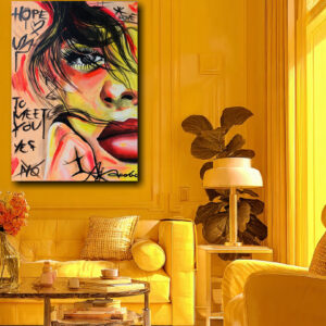 TO MEET YOU YES NO – ORIGINAL 50×70 CM