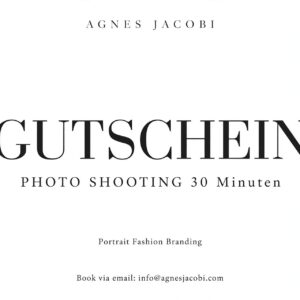 Gutschein - Foto Shooting 30 Minuten